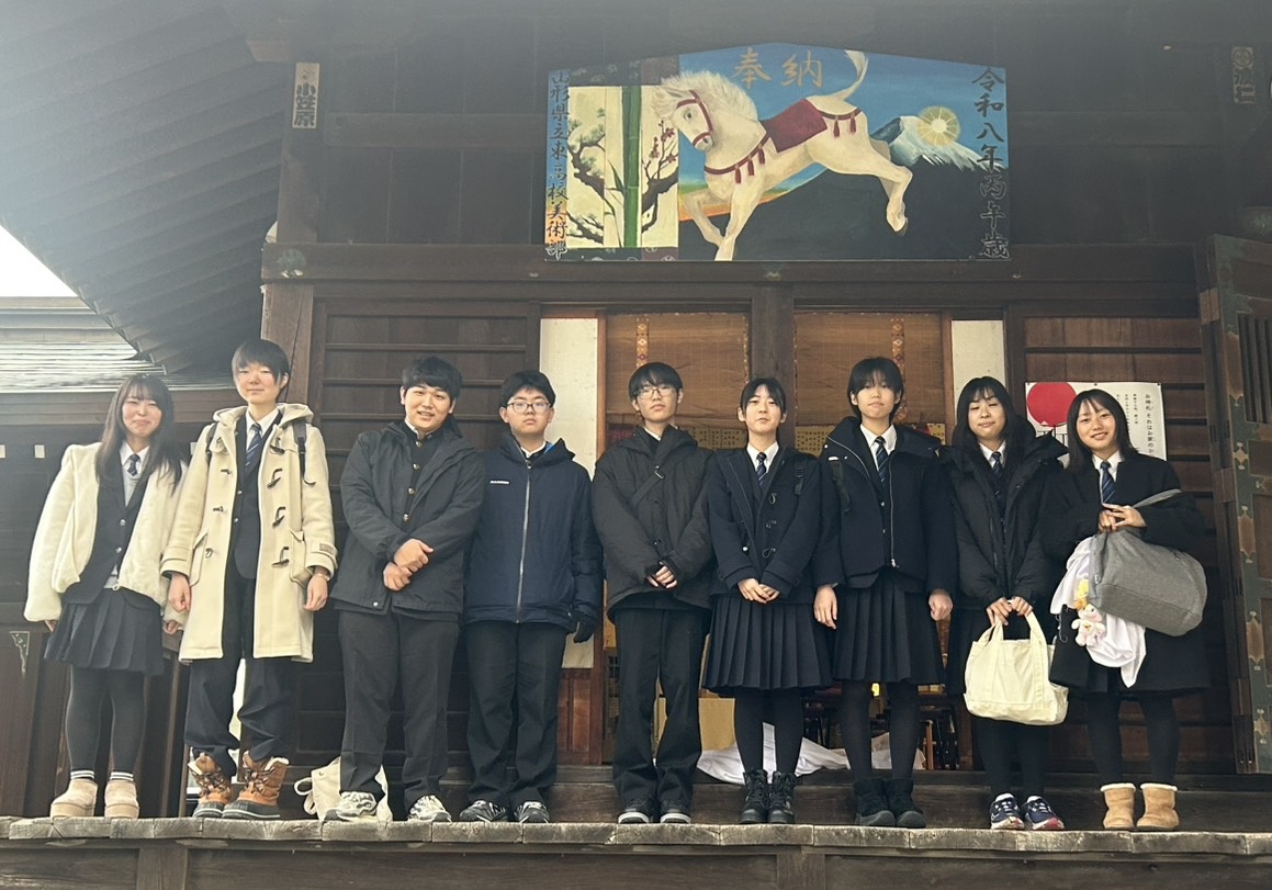 R7美術部絵馬奉納