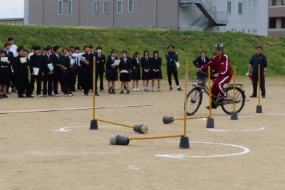 自転車体験1