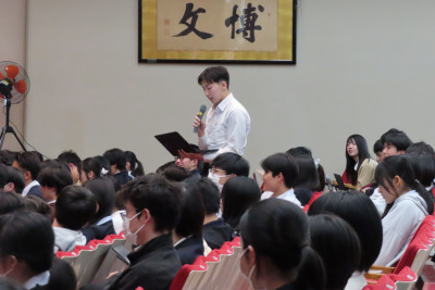 生徒総会発言