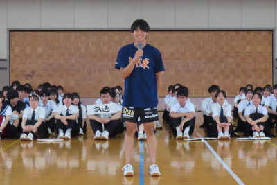 壮行式・陸上競技部