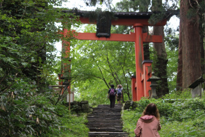 山頂に到着