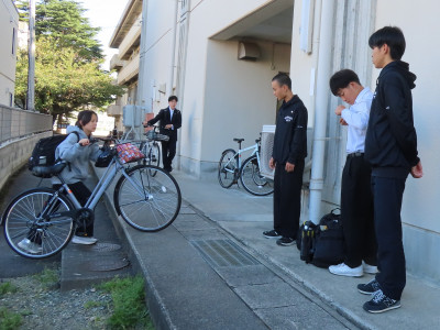 生活委員の呼び掛け